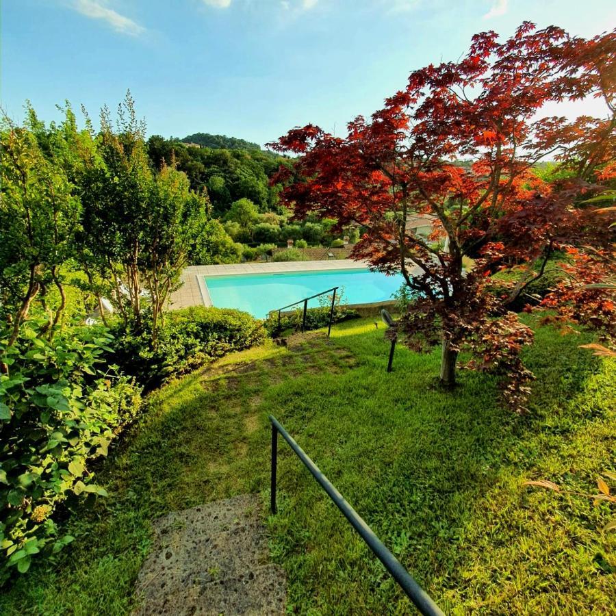 Appartamento Stropea Con Giardino Privato E Piscina Soiano Del Lago Exterior photo